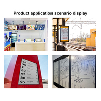 Afficheur numérique Geniatech 31,5 pouces couleur E-Ink EPaper à contraste élevé pour affichage de texte en extérieur et en intérieur