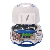 Outil rotatif électrique BYT-DM211 180W, pince de serrage 3,2 mm, vitesse variable, mini-meuleuse pour la sculpture sur bois, le polissage des métaux
