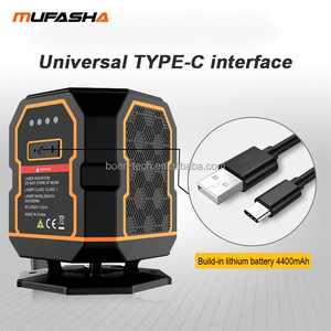 MUFASHA, azulejo <span class=keywords><strong>de</strong></span> suelo recargable <span class=keywords><strong>de</strong></span> cinco líneas, nivel láser multilínea autonivelante automático T54 con batería <span class=keywords><strong>de</strong></span> litio - Product Image 4
