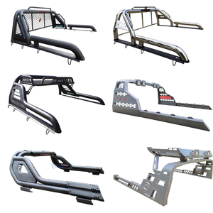 Barra Antivuelco Deportiva Universal de Acero Inoxidable con Luz para Camioneta Pickup 4x4 Navara D22 D40 Np300 Triton <span class=keywords><strong>L200</strong></span> Hilux Revo - Product Image 2