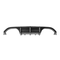 Kit de carrosserie en fibre de carbone préimprégnée Street Style pour BMW M3 F80 2014-2020 : Lame avant, jupes latérales et diffuseur arrière style MP