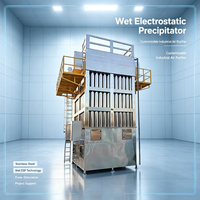 Precipitador Electrostático Industrial (ESP) para Eliminación de Polvo Ultrafino en Gases de Combustión de Calderas de Biomasa de Cáscara de Arroz