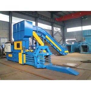 hydraulic automatic waste paper carton box plastic bail press machine