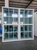 Ventanas Corredizas para Balcón, Ventana de Doble Vidrio, Tamaño Personalizado, Ventanas de Plástico, Diseño de Casa Moderna