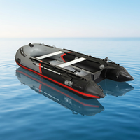 Bateau pneumatique de pêche de haute qualité de 10 pieds, bateau pneumatique en PVC pour la navigation à rames