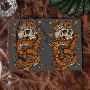 Hermoso cuaderno escolar hecho a mano A6 Maravilloso regalo de regreso a la escuela para estudiantes universitarios Ideal para notas de <span class=keywords><strong>seminario</strong></span> e Inte - Product Image 6