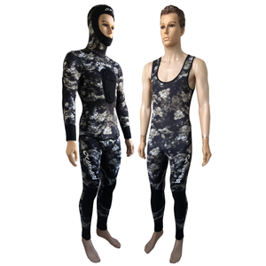 Combinaison camouflage pour homme, 3mm, peau lisse, pêche sous-marine, natation, surf, <span class=keywords><strong>triathlon</strong></span>, camouflage, short - Product Image 6