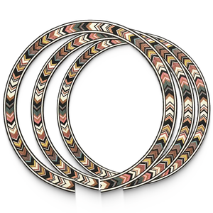 Prix d'usine 110*11mm Incrustation Rosette de <span class=keywords><strong>guitare</strong></span> acoustique en bois Rosette à vendre - Product Image 1