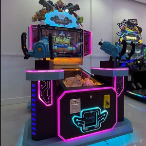 2 người chơi bắn súng giả lập trẻ em Arcade Coin vận hành máy trò chơi với giải thưởng đổi vé - Product Image 5
