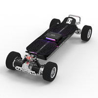 Nouveau skateboard électrique tout-terrain 7600W à double moteur, longboard électrique tout-terrain 75V avec batterie au lithium, planche de montagne pour adultes