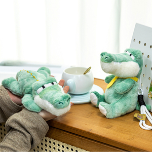 Porte-clés en peluche personnalisé par le fabricant, mini-animaux en peluche, <span class=keywords><strong>crocodile</strong></span>, porte-clés mignons et kawaii - Product Image 2