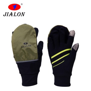 2019 nouveau design en cours d'exécution gants plein doigt <span class=keywords><strong>casquette</strong></span> <span class=keywords><strong>gant</strong></span> écran Tactile poudre réfléchissante <span class=keywords><strong>gant</strong></span> de course - Product Image 1