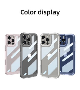 Custodia di lusso trasparente in TPU antiurto custodia rigida in acrilico per <span class=keywords><strong>iPhone</strong></span> 16 15 14 13 12 <span class=keywords><strong>11</strong></span> <span class=keywords><strong>Pro</strong></span> XR XS Max Plus telefono <span class=keywords><strong>compatibile</strong></span> - Product Image 6