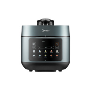 Midea Electric Pressure <b>Cooker</b> MY-C552N 1600W Stainless Steel Inner Pot <b>Multi</b> <b>Function</b> One Touch Operation - Product Image 1