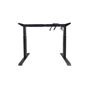 Nouveau style de table d'ordinateur avec cadre en métal, mobilier de bureau moderne pour la maison, bureau électrique moderne à hauteur réglable - Product Image 2