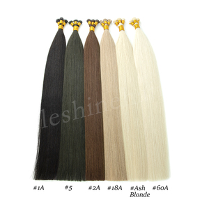 Lesshine Nga phần mở rộng tóc sợi ngang thiên tài siêu đôi rút ra tóc thiên tài sợi ngang Remy phần mở rộng tóc người - Product Image 6