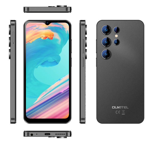 High Quality Oukitel C2 Smartphone Global Version Cellphones HD Screen Unlocked 4+128GB 4+64GB Dual Card Android 15 Mobile Phone
