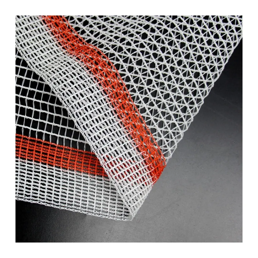 Kualitas Tinggi Debris Netting 100% Virgin HDPE dengan FR Construction White Safety Netting