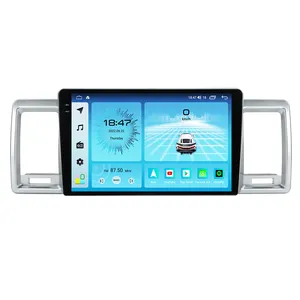 M6 PRO Android 12 2K QLED écran autoradio pour Toyota Hiace 2004-2019 10 pouces, lecteur de voiture à commande vocale