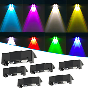 Outdoor modern IP65 waterproof RGB solar wall light garden courtyard road <b>warm</b> <b>white</b> light solar courtyard light <b>LED</b> wall light - Product Image 1