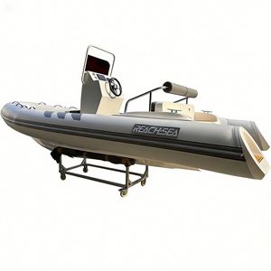 <span class=keywords><strong>Bateau</strong></span> en fibre de verre Mehler PVC 580 cm <span class=keywords><strong>1</strong></span>,2 mm pour 10 personnes avec cabine pour la pêche et les relevés Reachsea, faible MOQ - Product Image 4