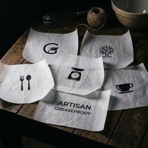 Papier d'emballage alimentaire imperméable et résistant à la graisse, enduit de PE, pour sandwichs, hamburgers, collations, pain, rouleau personnalisé de 25 m - Product Image 3