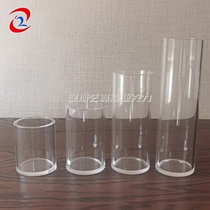 Clear Round Acrylic Tube Box Customize Shape Size Lucite Box <strong>Circle</strong> Plastic Storage <strong>Display</strong> <strong>case</strong>