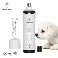 SiMAiSHEN-M3 Coupe-ongles électrique pour animaux de compagnie rechargeable par USB, produits de nettoyage et de toilettage pour animaux, en stock, prêt à être expédié