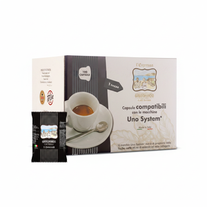 100 Capsule di Caffè Dakar Gattopardo Compatibili con Macchine Monodose Sistema UNO 0,11g/Capsula - Product Image 2