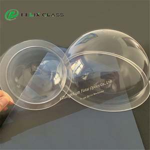 FELIX Verre en forme de demi-boule en saphir K9 en silice fondue, étanche, standard, 7 pouces - Product Image 2