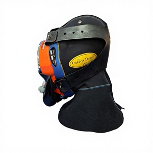 Casque de plongée commercial CDM16 en ABS et néoprène, respirant, étanche, anti-buée, plongée professionnelle - Product Image 4