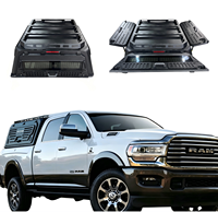 Galvanized Steel/Aluminum Folding Truck Bed Topper & Canopy with Key Lock for RAM 2500 6.4ft/8ft (1-Year Warranty)