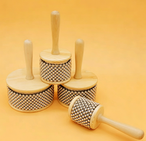 Wholesale Orff Percussion <b>Instrument</b> 8.5 CM Wooden Cabasa Children's <b>Music</b> <b>Instruments</b> Kindergarten Performance Kids Toys - Product Image 4
