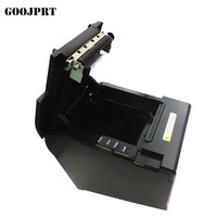 Impresora Térmica sin Tinta de 3 Pulgadas y 80 mm, sin Batería, Compatible con Conexión a Escritorio, Impresión de Recibos con Cortador Automático