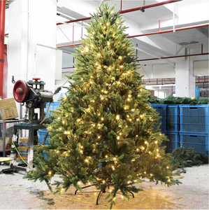 Árbol de Navidad de <span class=keywords><strong>Abeto</strong></span> <span class=keywords><strong>Canadiense</strong></span> Modelo 2025, Pino Nobles, Completamente de Polietileno, Brillante, de Alta Gama, Ecológico, Decoración Navideña para el Hogar - Product Image 3