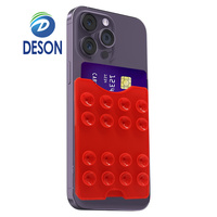 Accessoire mobile mains libres Deson étui de téléphone support d'aspiration Magsafe Wallet Stick-On-Custom Cutting Moulding Services