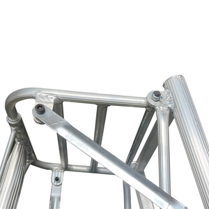 Tabourets d'échelle de cueillette de fruits en aluminium certifiés EN131 avec la capacité de charge réglable de la taille 150kg de conception télescopique et pliante - Product Image 5