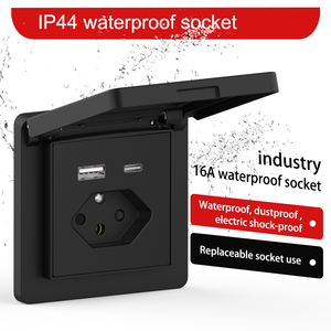Leishen 10A/250V IP44 Étanche <span class=keywords><strong>Suisse</strong></span> USB <span class=keywords><strong>Prise</strong></span> Murale <span class=keywords><strong>Suisse</strong></span> Sûr Électricité Extérieur 2 USB Port Chargeur <span class=keywords><strong>Prise</strong></span> <span class=keywords><strong>Électrique</strong></span> - Product Image 2