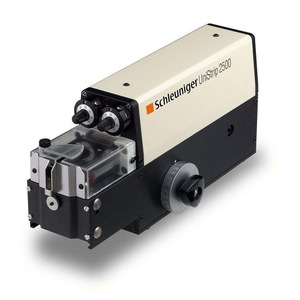 Schleuniger Coaxial Cable <b>Stripping</b> <b>Machine</b> Metal Blades Manual <b>Wire</b> Harness Processing Equipment Swiss Made - Product Image 5