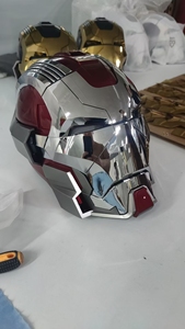 Nouveau casque <span class=keywords><strong>Iron</strong></span> <span class=keywords><strong>Man</strong></span> portable avec commande vocale, télécommande et fonctions tactiles, objet de collection, <span class=keywords><strong>d</strong></span>écoration, cadeau - Product Image 5