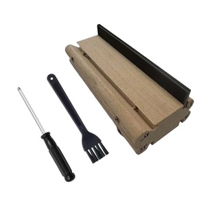 Lime à frettes de <span class=keywords><strong>guitare</strong></span> 4-en-1 durable pour polissage et biseautage, lime à frettes multi-angles en bois, outils de réparation de <span class=keywords><strong>guitare</strong></span> - Product Image 2