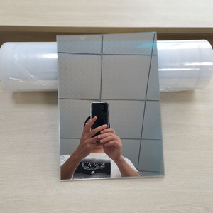 Lámina de Espejo Acrílico de Doble Cara <span class=keywords><strong>Aulen</strong></span> con Servicio de Corte, Grosor de 0.8-6.0 mm, Tamaños de 4x6 pies a 1220x2440 mm, Uso Interior/Exterior - Product Image 2