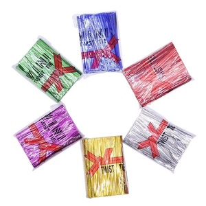 Ataduras Metálicas Multicolor para Bolsas de Dulces, Embalaje de Repostería, Bolsas de Celofán, Ataduras para Sellado de Postres y Piruletas - Product Image 5