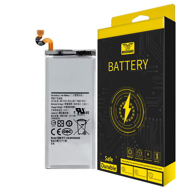 For Samsung for Galaxy Note 8 Lithium Ion Polymer Rechargeable Battery EB-BN950ABE 3300mAh 3.85V for Mobile Phones Including N95