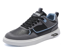 Mode à la mode travail conduite appartements en cuir sport Tenis hommes chaussures blanches baskets décontractées marche Style conseil chaussures pour hommes