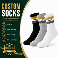 Chaussettes de sport professionnelles mi-mollet pour le cyclisme, respirantes, pour le basketball, en coton, design personnalisé, unisexe