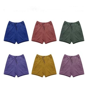 OEM Service Wholesale Men's Hot Shorts Casual Mid Waist Knitted Weaving with Drawstring Closure Summer Casual Shorts - Product Image 5