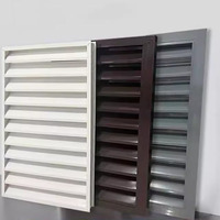 Volet en aluminium, volet acoustique, volet acoustique pour tour de refroidissement, salle de générateur