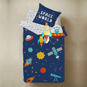 Máy Kéo In Được Trang Bị Giường Sheet100 % Cotton Bộ Đồ Giường Mềm Mại Với Duvet Cover Nhãn Hiệu Riêng 3d Bộ Đồ Giường Bộ Phim Hoạt Hình - Product Image 3