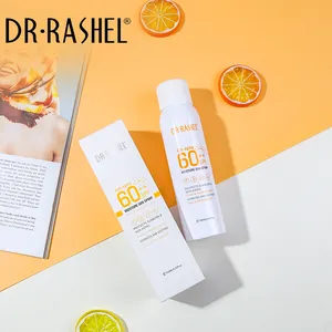 DR RASHEL Semprotan Matahari Anti Penuaan dan Kelembapan, Semprotan Anti Matahari SPF 60 ++ 150Ml